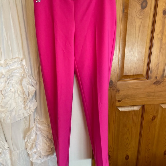 Joseph Ribkoff Fuchsia Pants - Picture 2 of 3